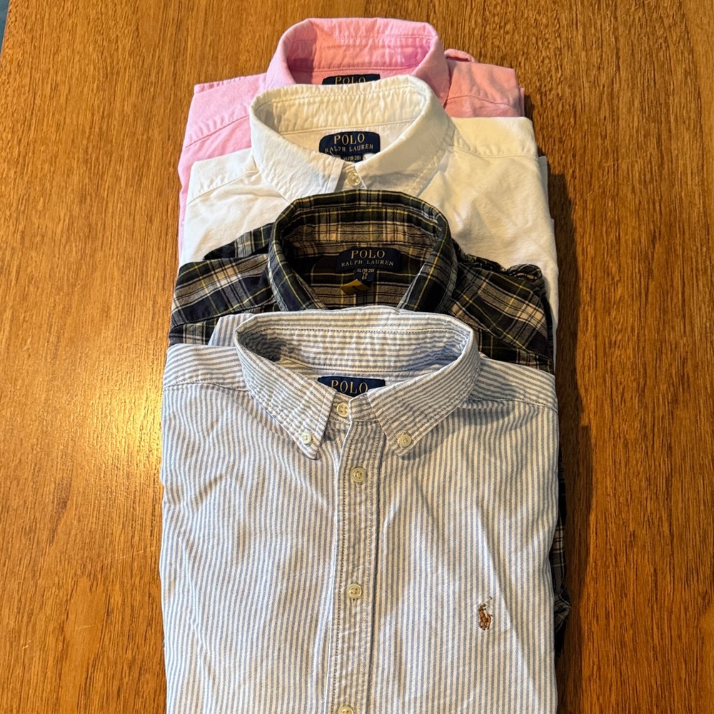 Polo by Ralph Lauren Kids Oxford Button Down Shirts size XL 18-20